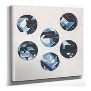 Zes Cirkelvormige Ontwerpen  by Richard Nicolaus Roland Holst