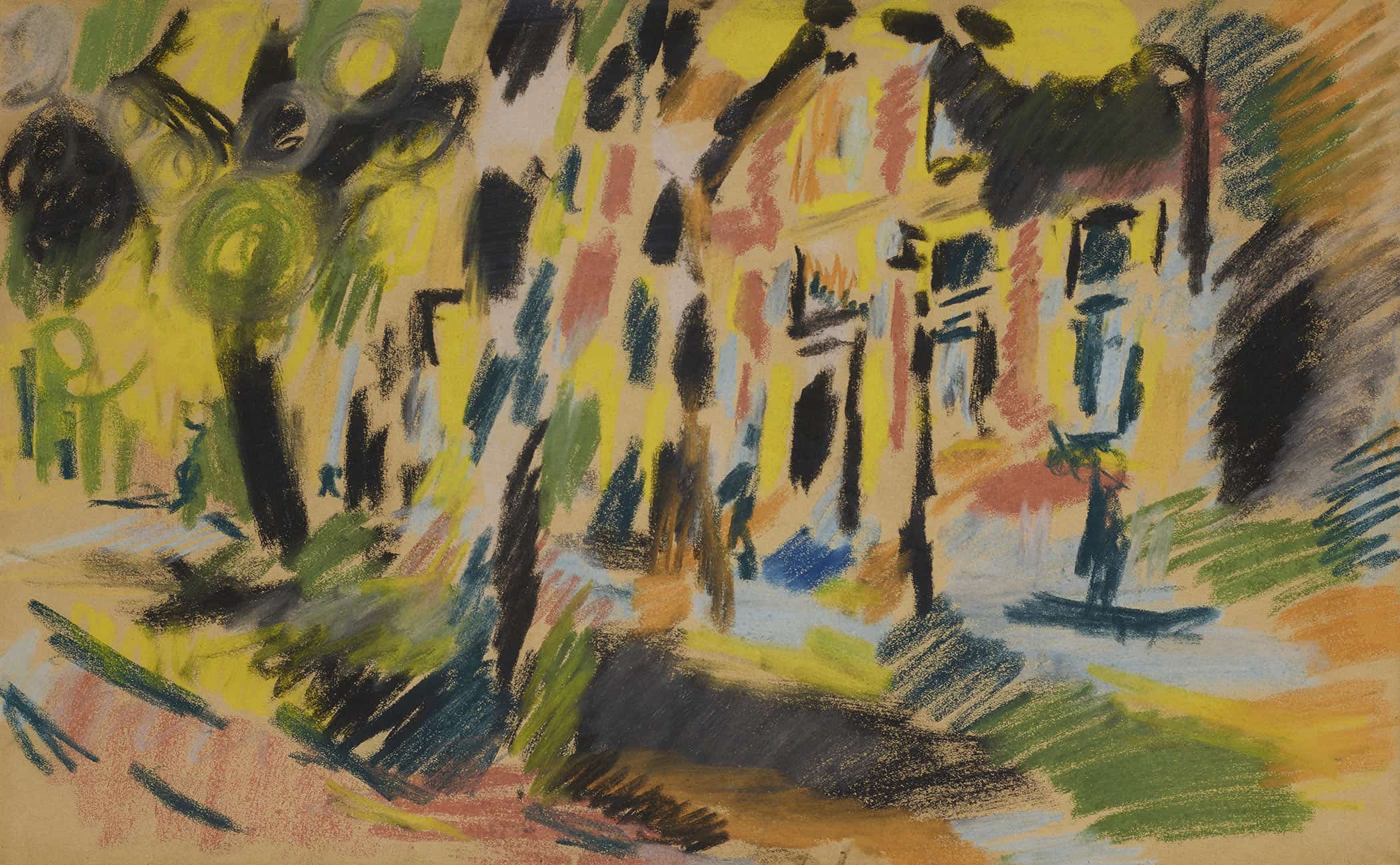 Zicht Op Delft From Until by Jules Schmalzigaug
