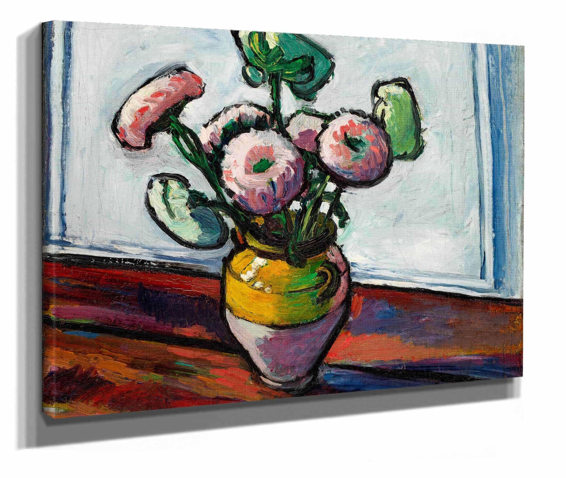 Zinnias by Henry Lyman Sayen