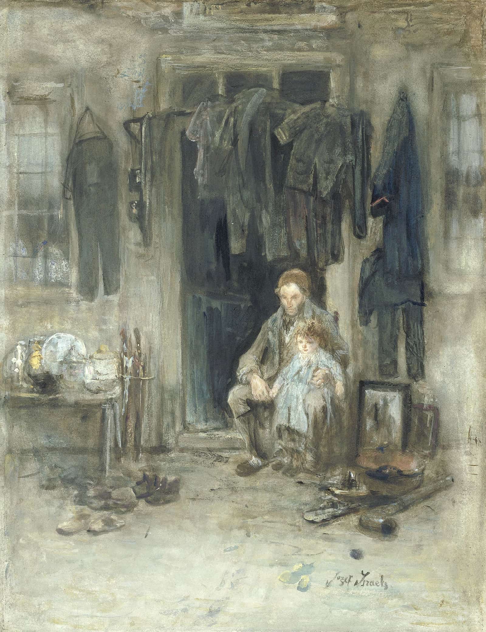Zoon Van Het Oude Volk by Jozef Israels